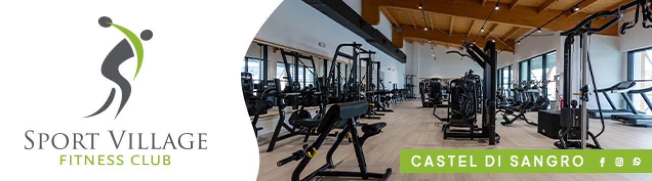 Banner Sport Village Fitness Club 636 per 177 pixel